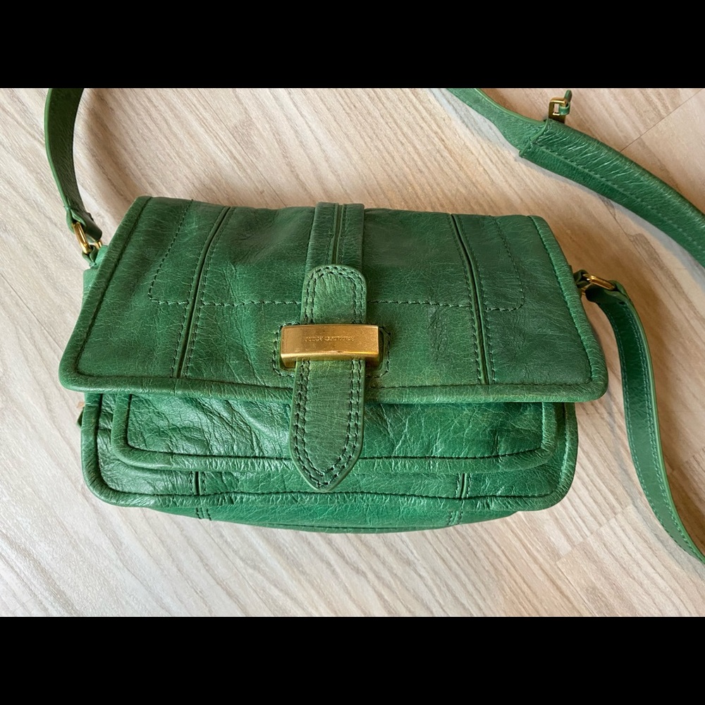 Juicy Couture Green Leather Purse